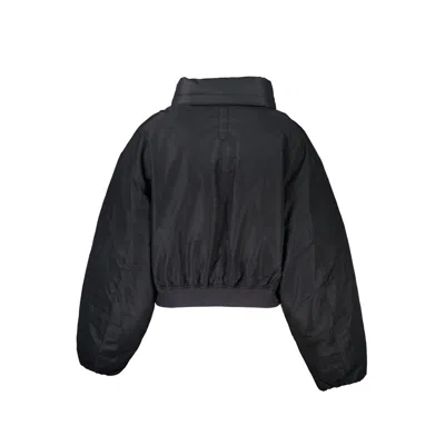 Calvin Klein Elegant Waterproof Long Sleeve Women's Jacket In Black
