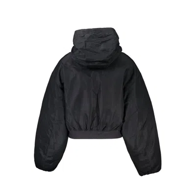 Calvin Klein Elegant Waterproof Long Sleeve Women's Jacket In Black