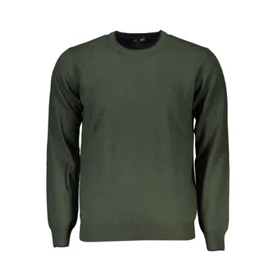 Harmont & Blaine Chic Green Crew Neck Designer Sweater In Green
