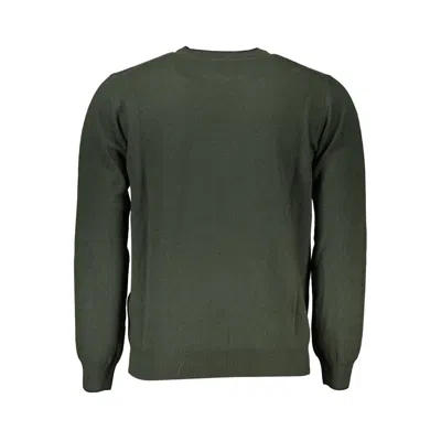 Harmont & Blaine Chic Green Crew Neck Designer Sweater In Green