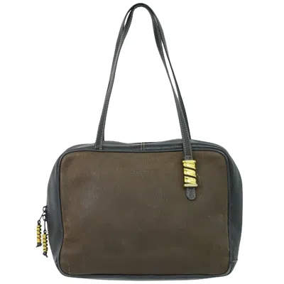 Pre-owned Loewe Velazquez Brown Leather Tote Bag ()