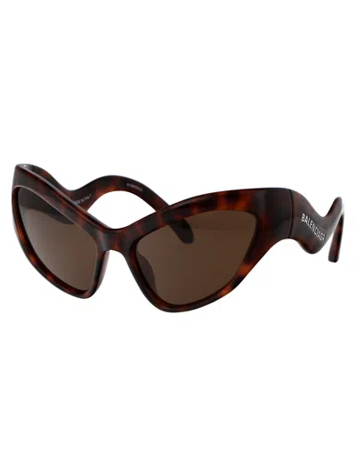 Balenciaga Acetate Havana Sunglasses