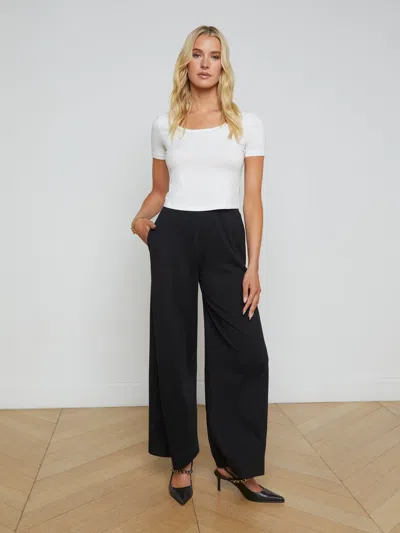 L'agence Darcelle Pull-on Pant In Black