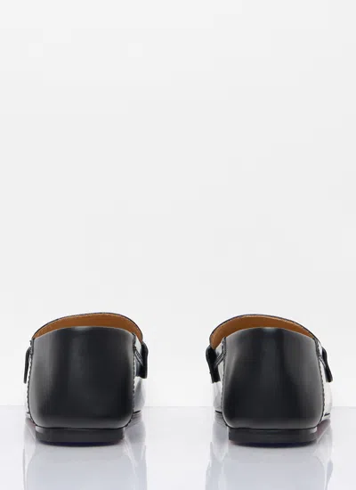 Jacquemus Les Mocassins Carre Leather Loafer In Black