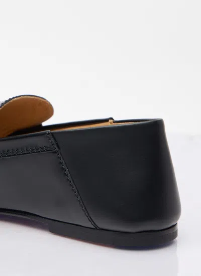 Jacquemus Les Mocassins Carre Leather Loafer In Black