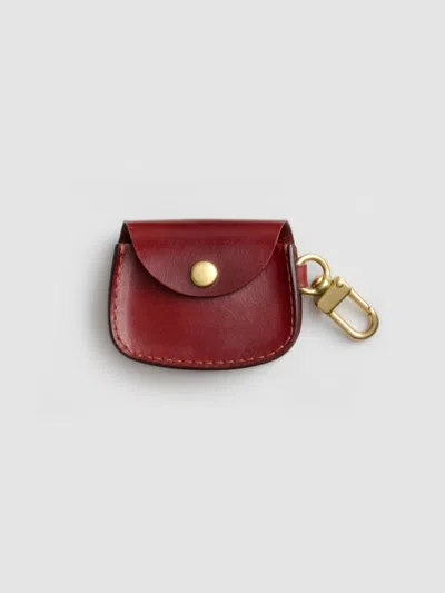 Alex Mill Maximum Henry Airpod Case In Oxblood