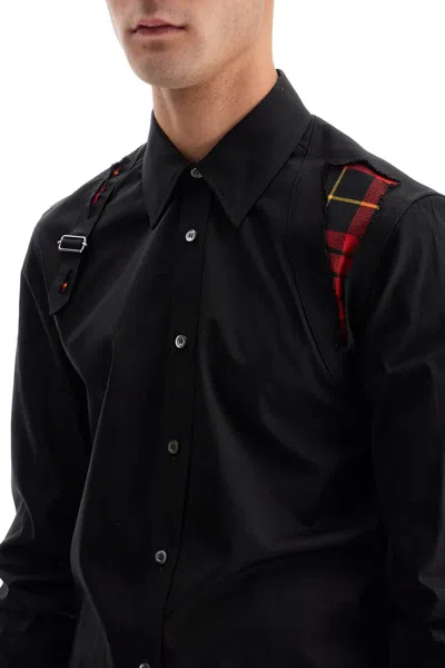 Shop Alexander Mcqueen Macqueen Tartan Harness Shirt For