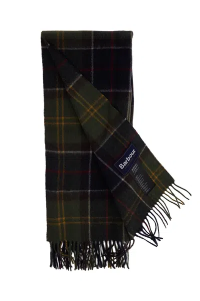 Shop Barbour "braden Tartan Wool Scar