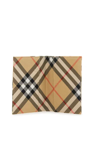 BURBERRY BURBERRY BOOK PASSPORT HOLDER FOR TRAVEL 