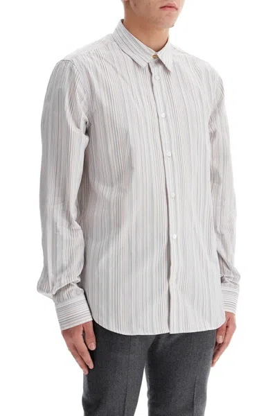 PAUL SMITH PAUL SMITH STRIPED SLIM FIT SHIRT 