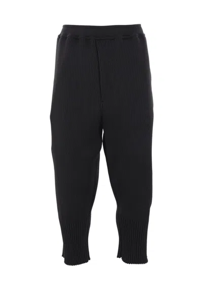 Cfcl Ribbed-knit Trousers In Black