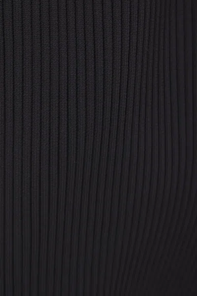 Cfcl Ribbed-knit Trousers In Black