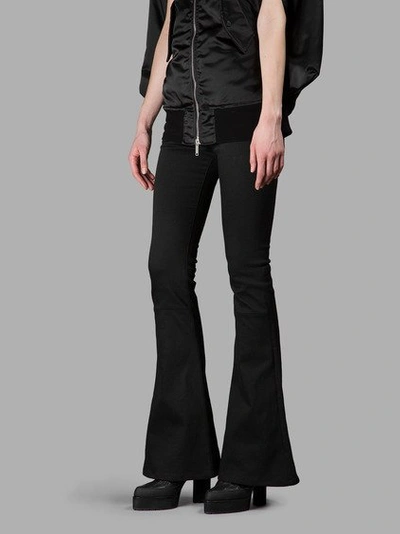 Ben Taverniti Unravel Project Women's Black Flared Jeans