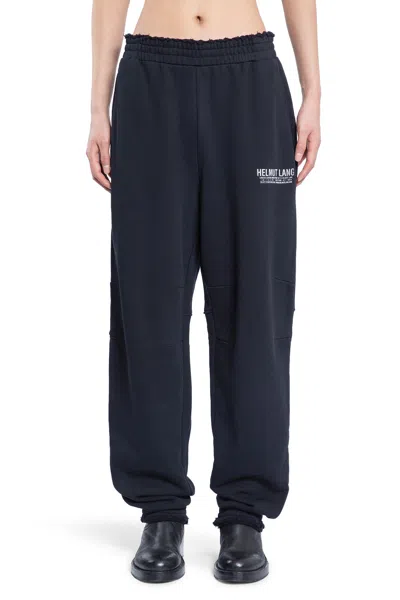 Helmut Lang Man Black Trousers In Black