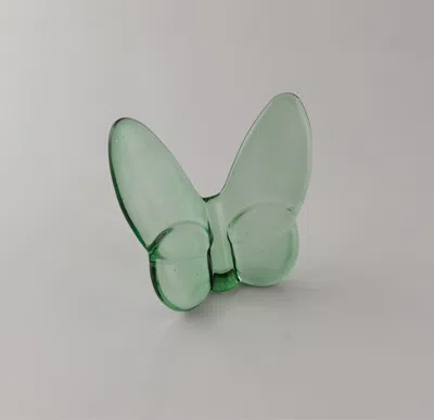 Lainy Home Le Mariposa Crystal Butterfly Figurine In Mint
