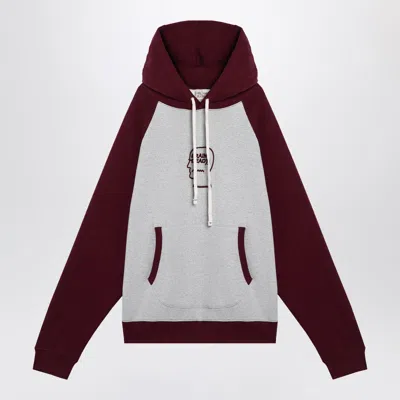 Brain Dead Drawstring Front Pocket Hoodie Raglan Sleeves