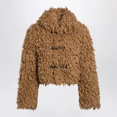 Burberry Beige Wool-blend Short Jacket Women