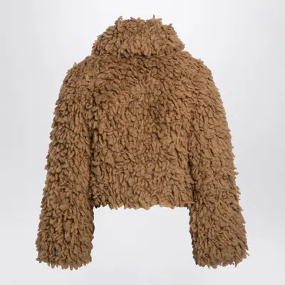 Burberry Beige Wool-blend Short Jacket Women