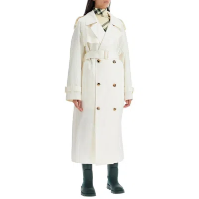 Burberry Silk Trench Coat Women