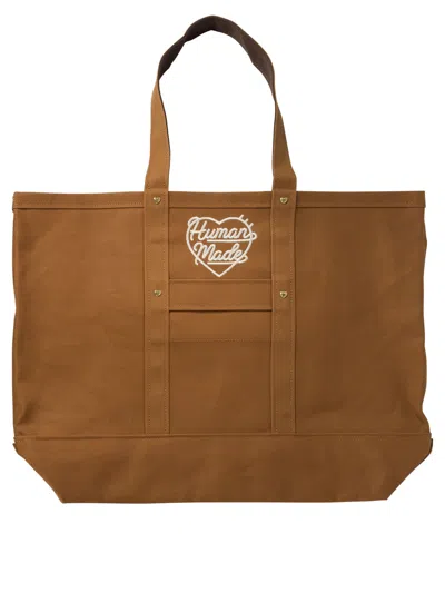 Shop Human Made "duck Canvas" Tote Bag