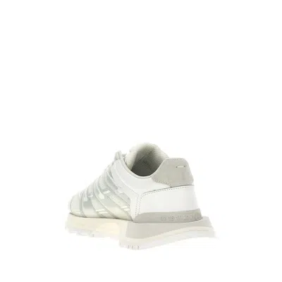 Maison Margiela White Mesh And Rubber 50-50 Sneakers