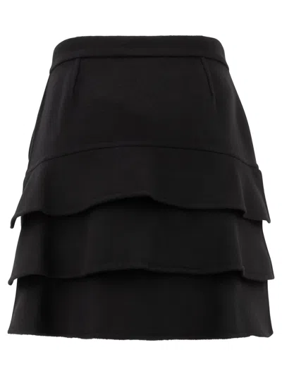 Max Mara Caro Wool Mini Skirt