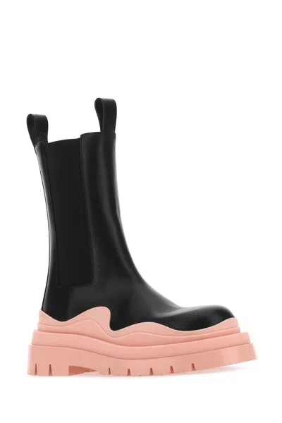 Shop Bottega Veneta Boots In Blackpink