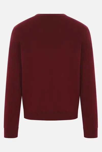 Shop Gucci Sweaters In Bordeaux White