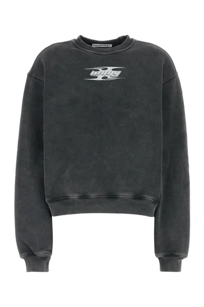 Shop Alexander Wang T T By Alexander Wang Sweatshirts In Washedcedar