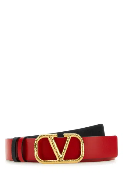 Shop Valentino Garavani Belt In Nerroupur