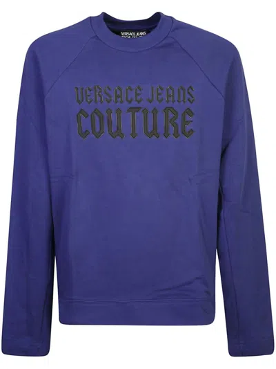 Shop Versace Jeans Couture Sweaters In Blue