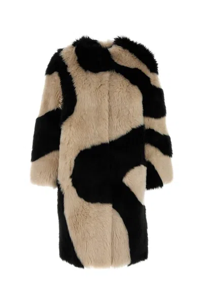 Shop Zimmermann Furs In Black/cream