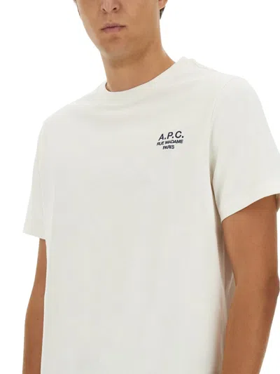 Apc A.p.c. Standard T-shirt In White