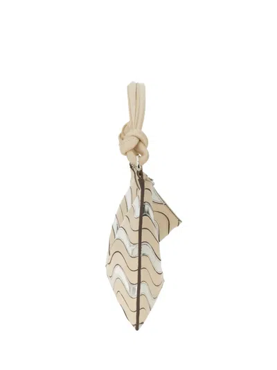 Cult Gaia Hera Mini Shoulder Bag In Off White In Multicolor