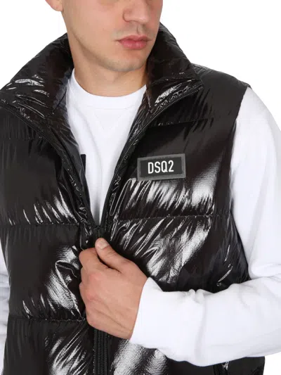 Dsquared2 Vests With Logo In Black