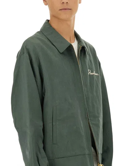 Shop Visvim Men "alcan" Jacket In Green