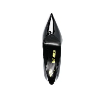 Attico Cheope 105mm Pointed-toe Pumps In Black