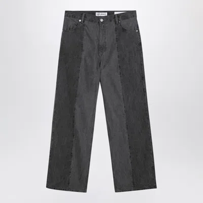 Our Legacy Fatigue Cut High-rise Wide-leg Jeans In Green