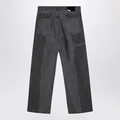 Our Legacy Fatigue Cut High-rise Wide-leg Jeans In Green