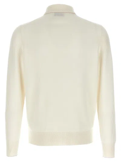 Shop Brunello Cucinelli Cashmere Cardigan In White