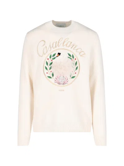 Shop Casablanca Sweaters In White