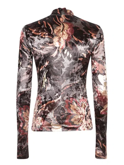 Shop Etro Tops In Multicolor