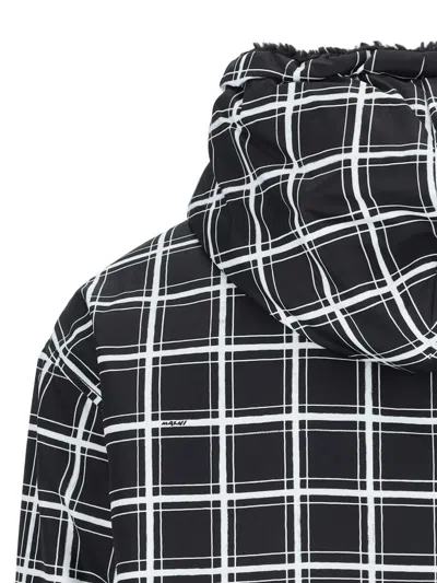 Marni Black Dingyun Zhang Edition Down Jacket In Black