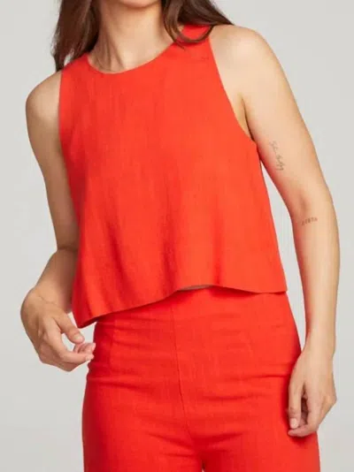 Chaser Riley Tank In Flame In Red