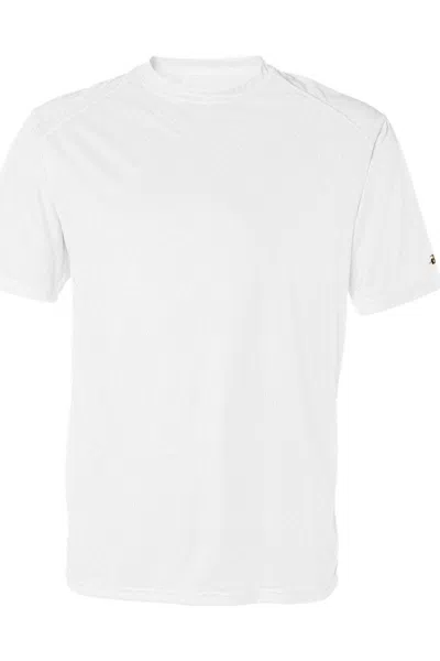 Badger B-core Sport Shoulders T-shirt In White