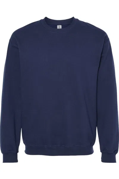 Gildan Hammer Maxweight Crewneck Sweatshirt In Blue