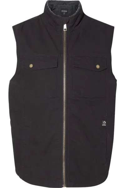 Dri Duck Trek Canyon Cloth Vest In Black