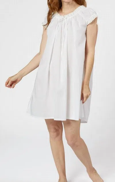 Lenora Ruthie Nightgown Dress In White In White