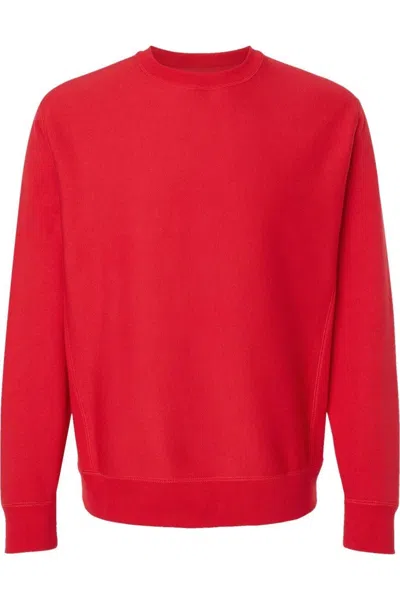 Independent Trading Co. Legend - Premium Heavyweight Cross-grain Crewneck Sweatshirt In Red