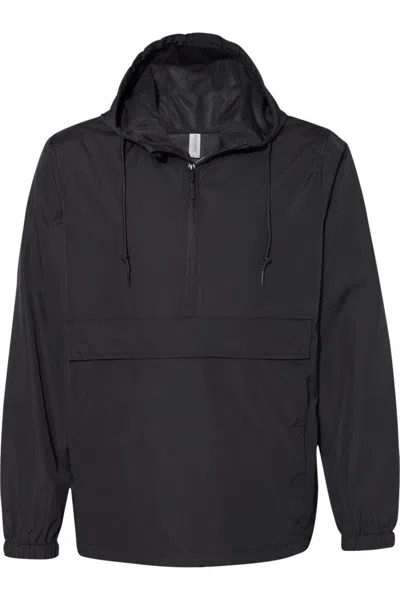 Independent Trading Co. Nylon Anorak In Black